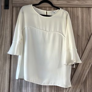 Ivory blouse by Bar III